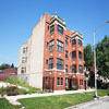 Apartment building on South Michigan Avenue